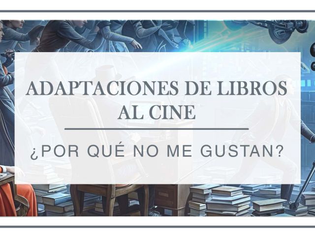 Adaptaciones de libros al cine. ¿Por qué no me gustan?